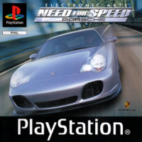 Need For Speed: Porsche 2000 + Moto Racer 2 PAL Playstation PAL box art